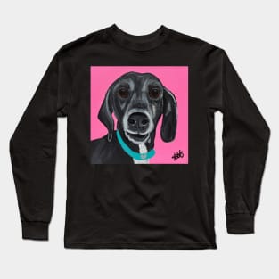 Lucy the Black Doxie Long Sleeve T-Shirt
